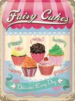 Wandbord - Fairy Cakes - 30x40 cm