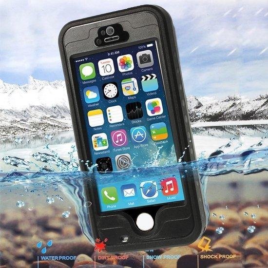 schaak In detail mobiel GadgetBay Waterdicht Hoesje iPhone 5 5s SE Waterproof hardcase - IP68 -  Zwart | bol.com
