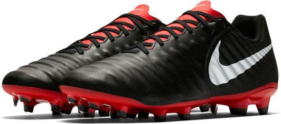 Nike Tiempo Legend VII Academy FG Sportschoenen - Maat 42 - Unisex -  zwart/rood/zilver | bol.com