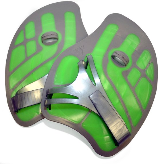 Aqua Sphere Handpaddle Ergoflex Handpeddels L Groen