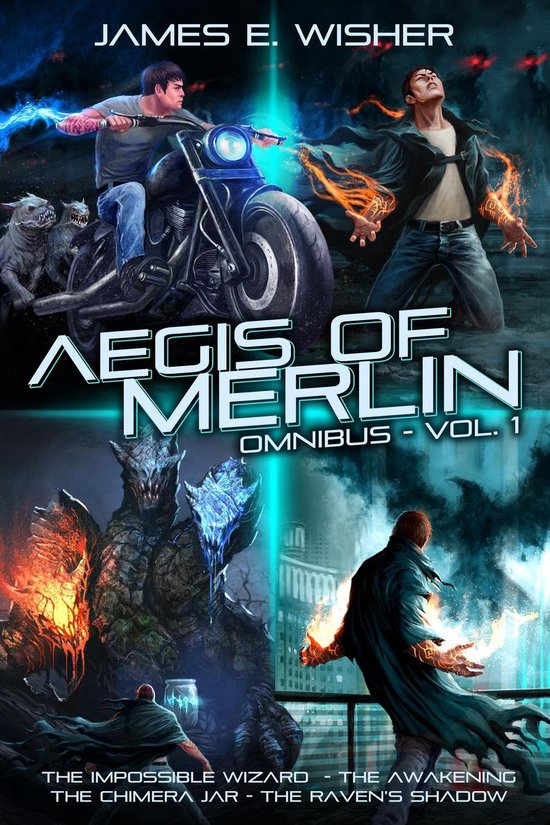 The Aegis of Merlin 8 - The Aegis of Merlin Omnibus Vol 1 - cover