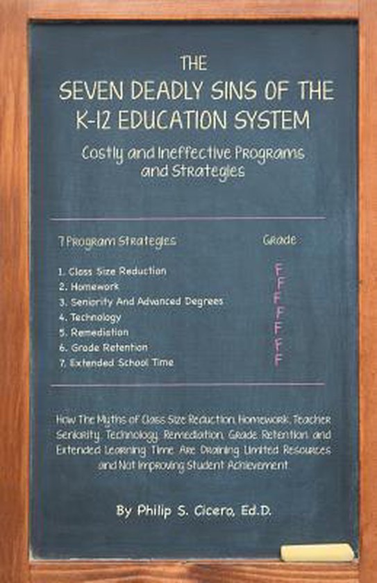 The Seven Deadly Sins of the K-12 Education System | 9781460221389 ...