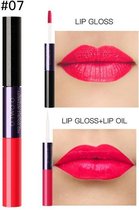 2-in-1 Matte  Lipgloss & Lip Oil - Color 07 Mature