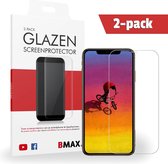 2-pack BMAX geschikt voor de iPhone XS Max Glazen Screenprotector | Beschermglas | Tempered Glass