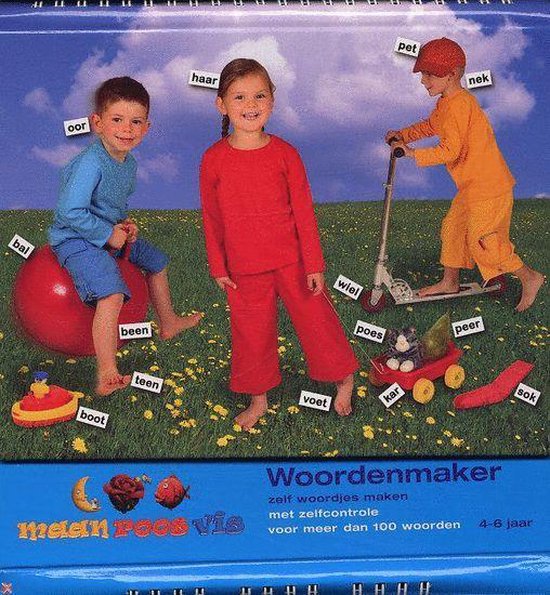 Cover van het boek 'Woordenmaker / 4-6 jaar' van G. Janssen en Jørgen Hofmans