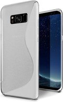 S-Style Transparant Siliconen TPU Hoesje voor Samsung Galaxy S8 Plus
