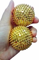 magnetische hand massage ballen goud