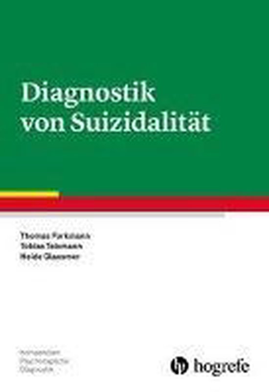 Diagnostik von Suizidalität - cover