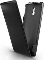 Dolce Vita Flip case Telefoonhoesje case - Sony Xperia P Zwart