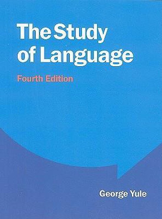 The Study of Language, Yule 9780521749220 Boeken