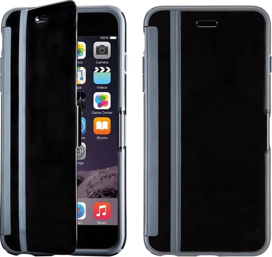 Speck CandyShell Wrap - iPhone 6 Plus/6s Plus - Zwart / Slate Grey