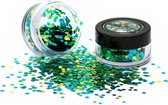 PaintGlow Biodegradable Chunky Glitter Blends - Face jewels - Glitters gezicht - Festival make up - Biologisch afbreekbaar - Sea Horse