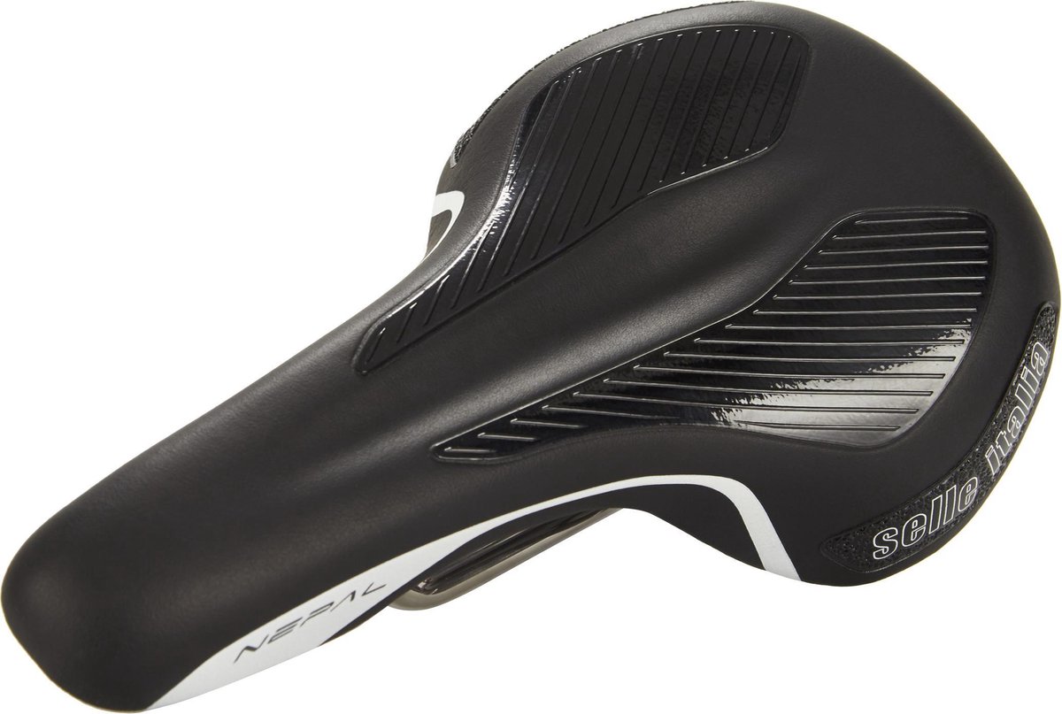 Selle Italia Nepal TI S zadel wit/zwart