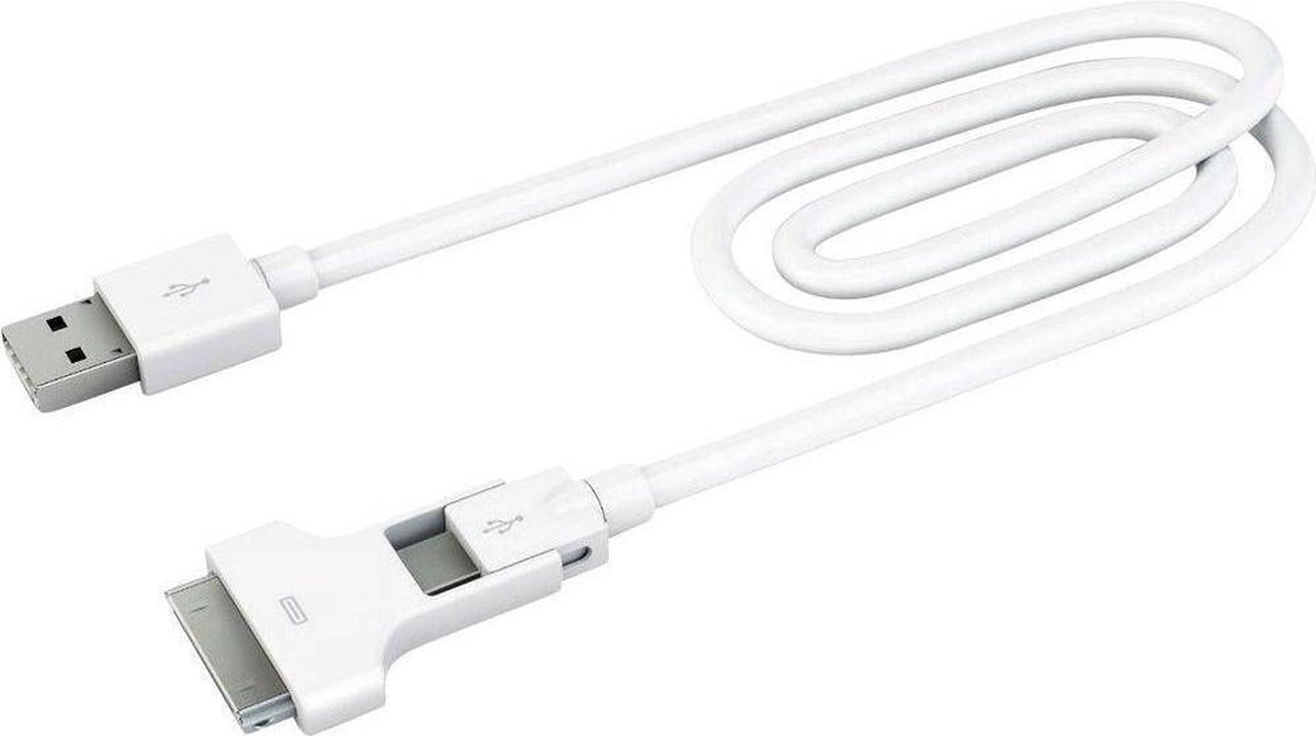 Innergie MagiCable Duo 2-in-1 Apple 30-Pins & Micro USB