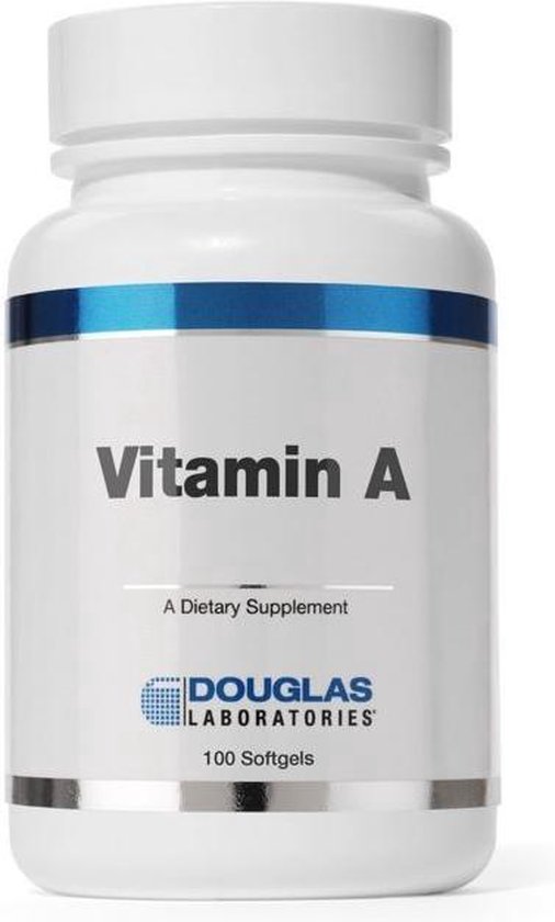 Vitamine A 4000 IU - 100 vegetarische capsules - Douglas laboratories