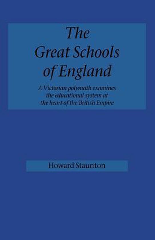 The Great Schools of England - cover
