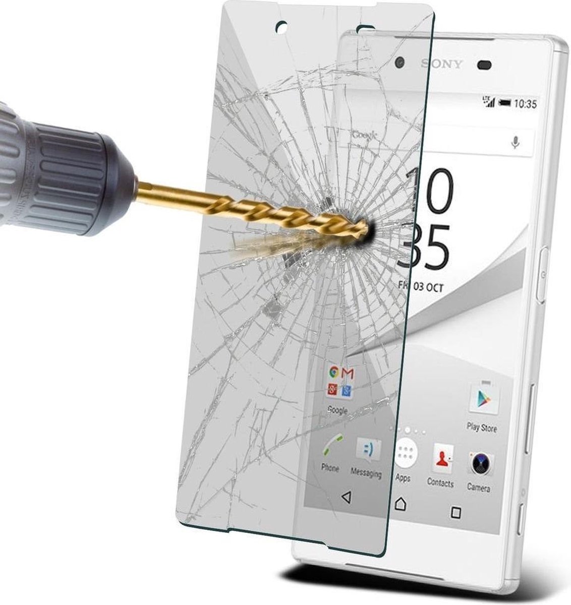 Sony Xperia Z5 Compact Mini Tempered Glass Screen Protector 2.5D 9H