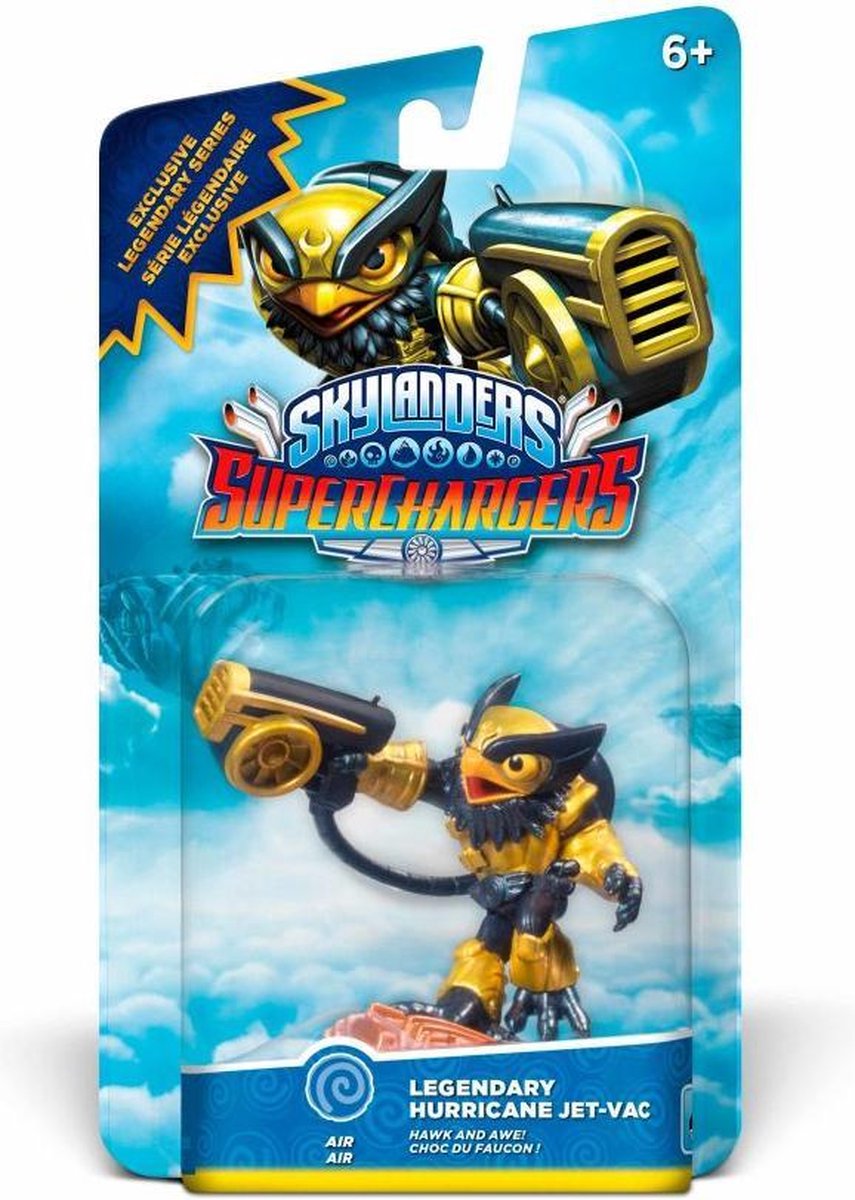Skylanders SuperChargers Legendary Hurricane Jet-Vac Exclusive Legendary Series