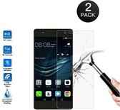 Paxx® Gratis 1+1 Screen Protector Glass Tempered Glass Doorzichtig 2 stuks voor Huawei P9 Lite