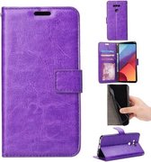 Sony Xperia XZs Book PU lederen Portemonnee cover Book case paars