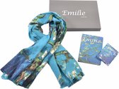 Emilie Scarves Geschenkset  Van Gogh Amandelbloesem - cadeauset