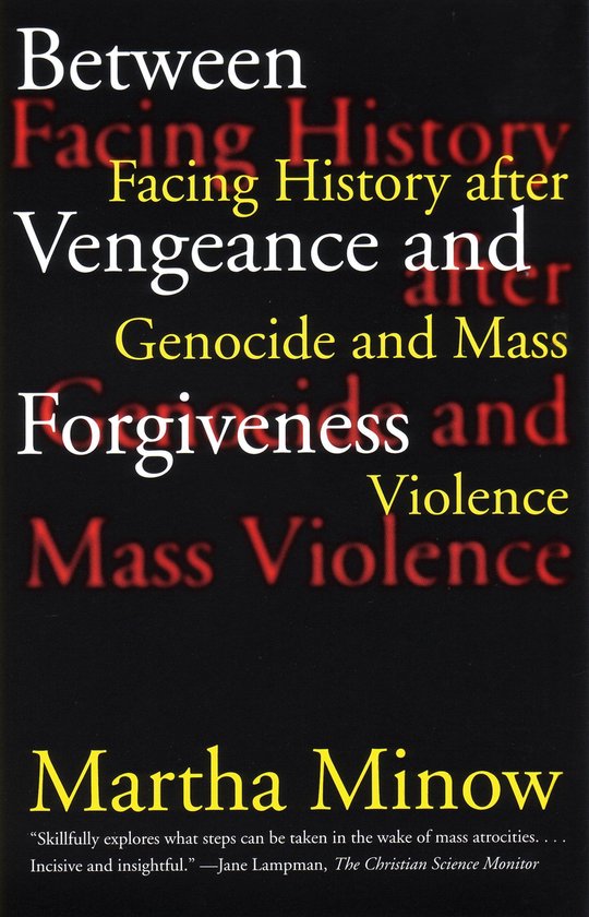 Between Vengeance and Forgiveness - cover