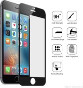 •Full cover glazen screenprotector voor de Apple iPhone 7 – 9H - zwart