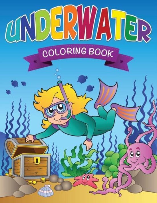 Underwater Coloring Books, Speedy Publishing Llc 9781633837690