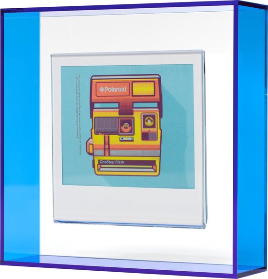 Acrylic 4x4 Frame Blue