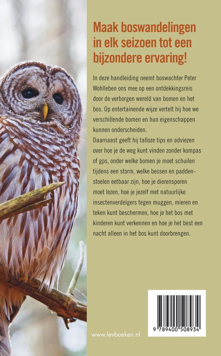 Het bos - back cover