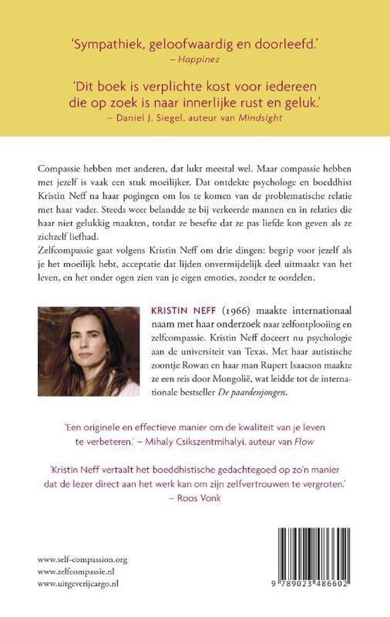 Zelfcompassie - back cover