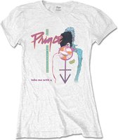 Prince Dames Tshirt -L- Take Me With U Wit