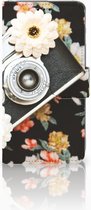 Geschikt voor Samsung Galaxy S10 Hoesje Bookcase Vintage Camera