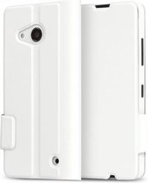 Mozo Book Cover White Microsoft Lumia 550