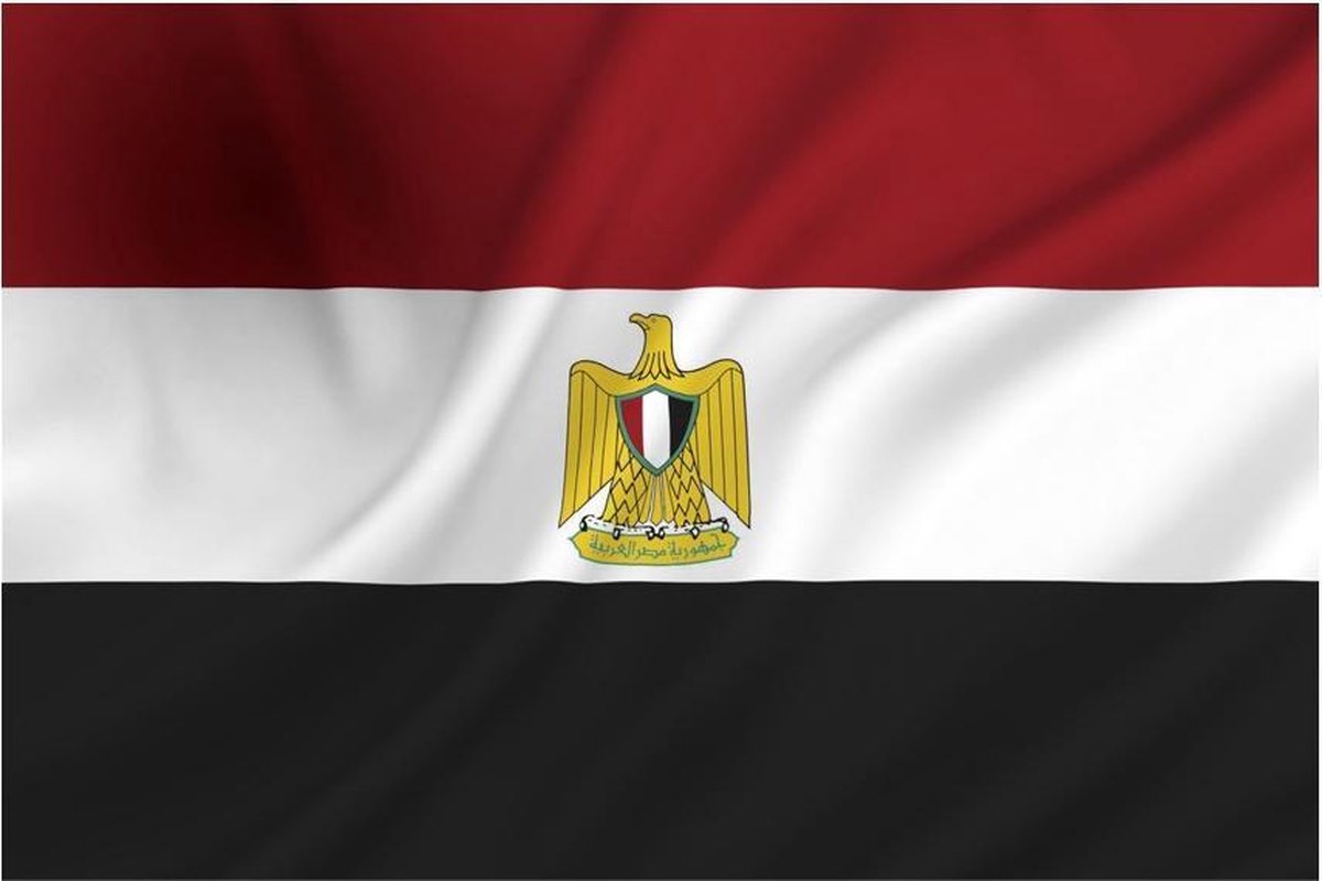 Vlag van Egypte 90 x 150