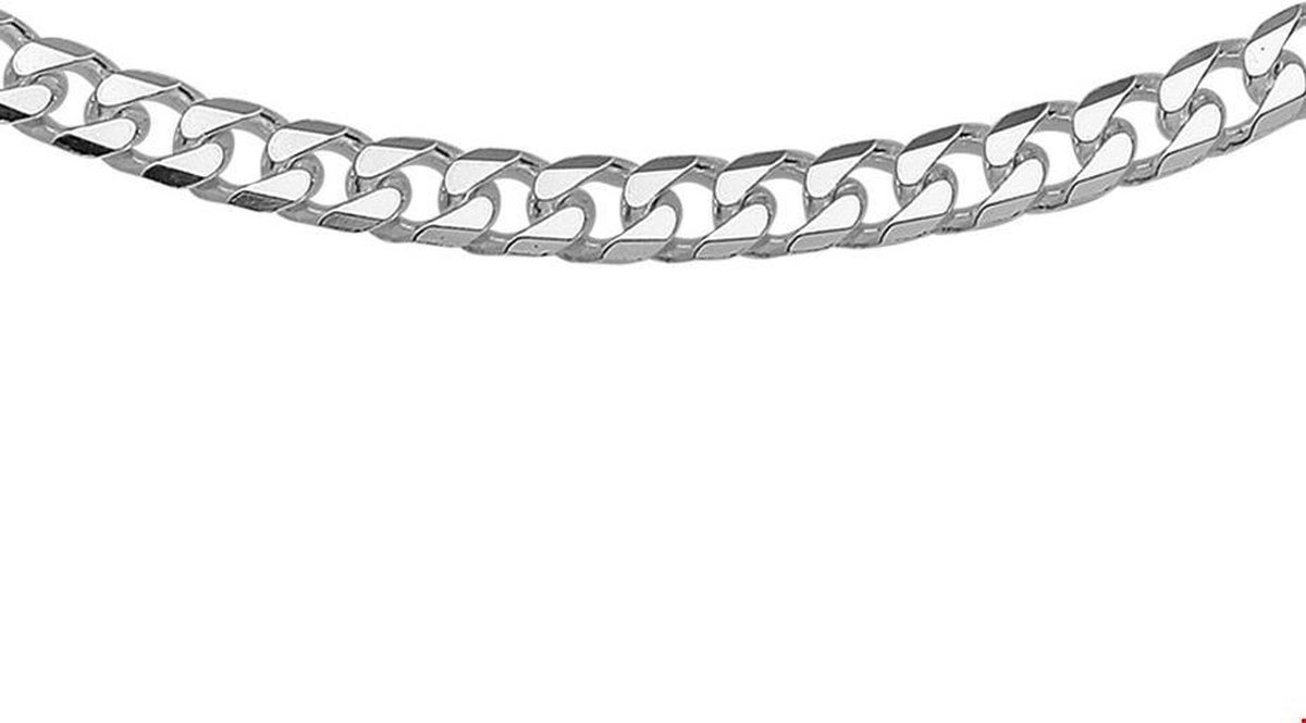 Vigor Ketting Geslepen Gourmet 5,0 mm - Zilver