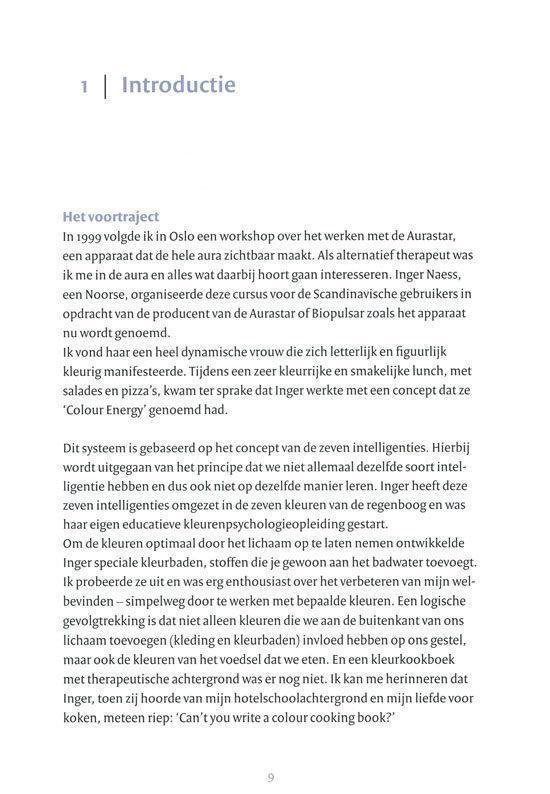 Koken Met Kleurenergie