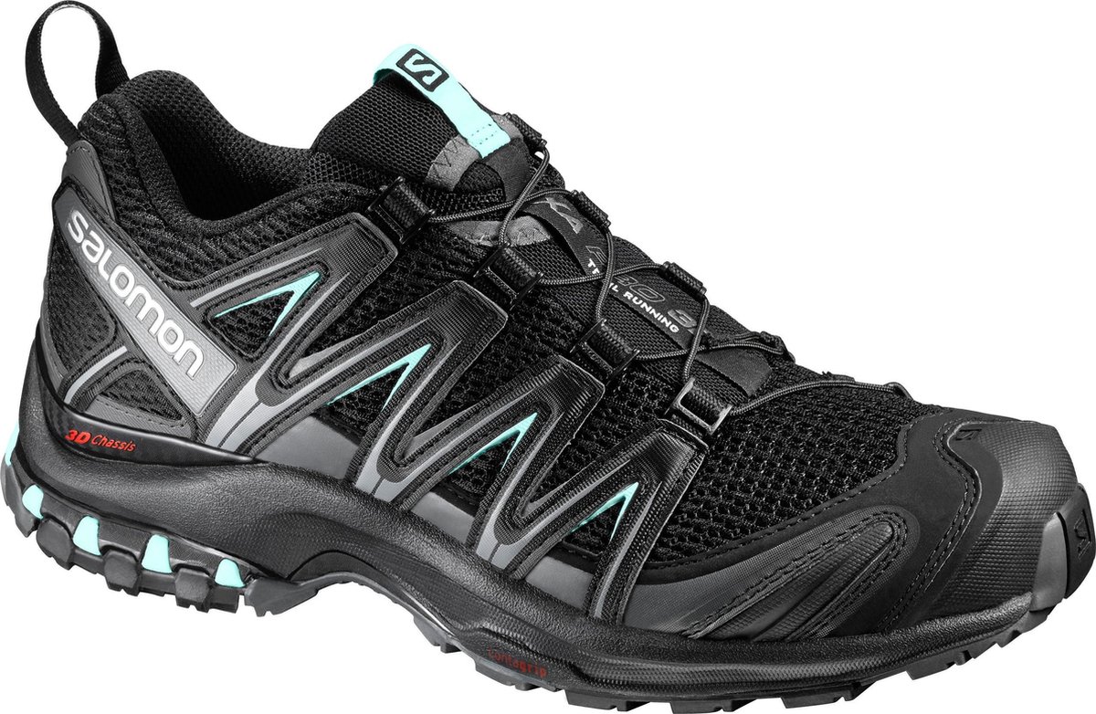Salomon Xa Pro 3D W Wandelschoenen Dames Magnet Fair Aqua Zwart