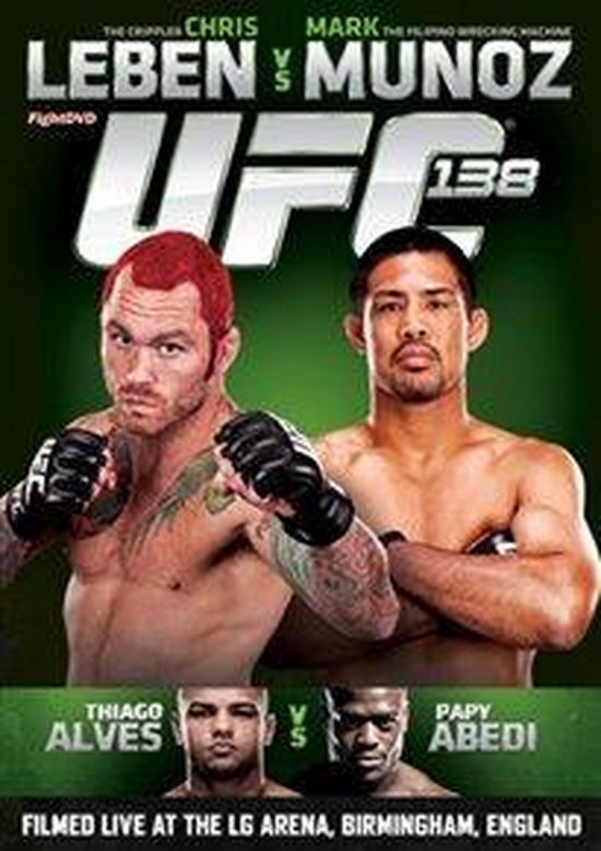 Cover van de film 'UFC 138 - Leben vs. Munoz'