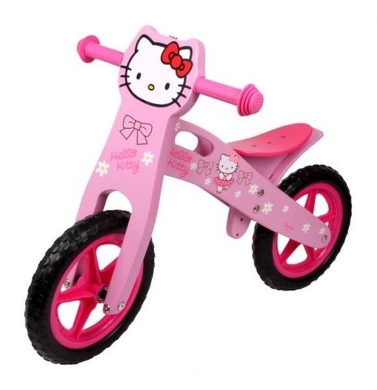 Voorkomen Zuinig Overname Base Toys Houten Loopfiets Hello Kitty | bol.com