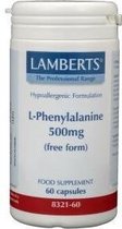 Lamberts L-Phenylalanine 500 mg - 60 capsules