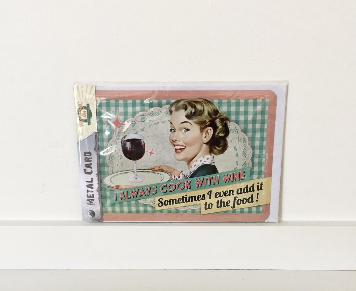 Postcards Metaal Metalen Postcard met Motief