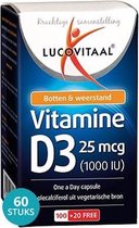 Lucovitaal Vitamine D3 25mcg Voordeelverpakking