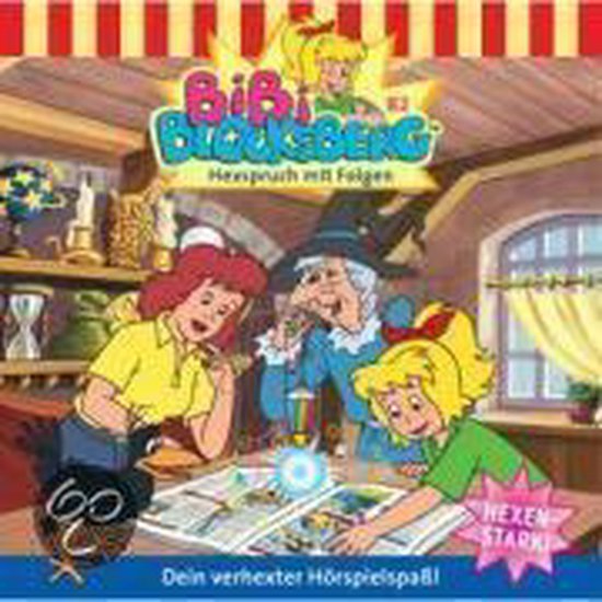 Bibi Blocksberg 82. Hexspruch mit Folgen. CD - cover
