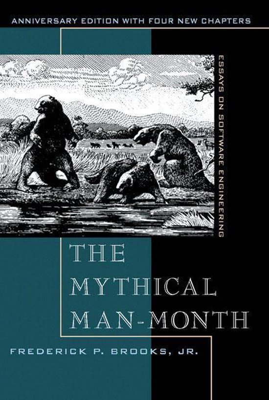 Boek cover Mythical Man Month Essays/Software van Frederick Brooks, Jr. (Paperback)