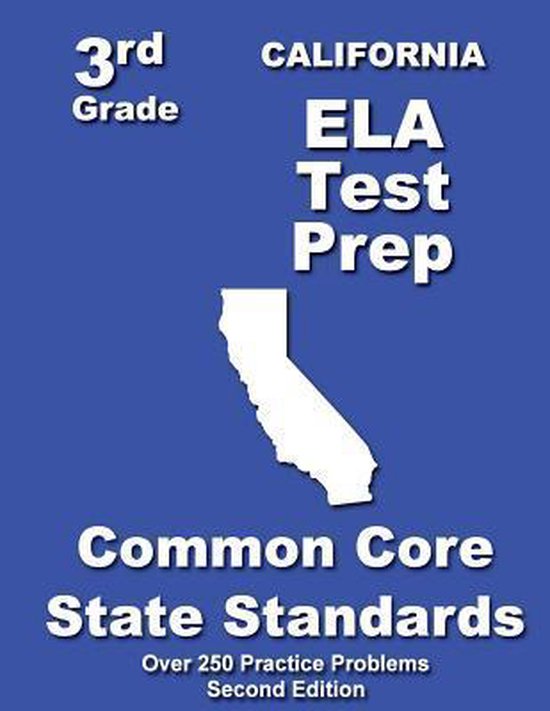 California 3rd Grade Ela Test Prep - cover