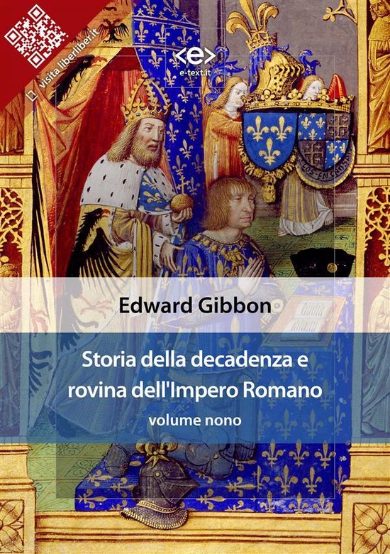 Liber Liber - Storia della decadenza e rovina dell'Impero Ro ... - cover