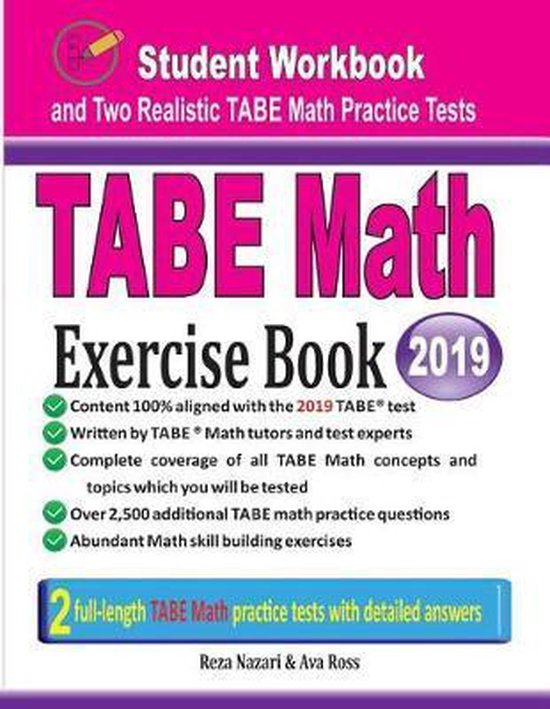 TABE Math Exercise Book - cover