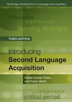Cambridge Introductions to Language and Linguistics - Introducing Second Language Acquisition