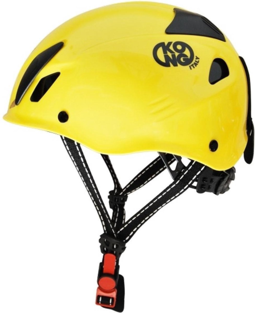 Kong Mouse Veiligheidshelm Klimhelm - geel